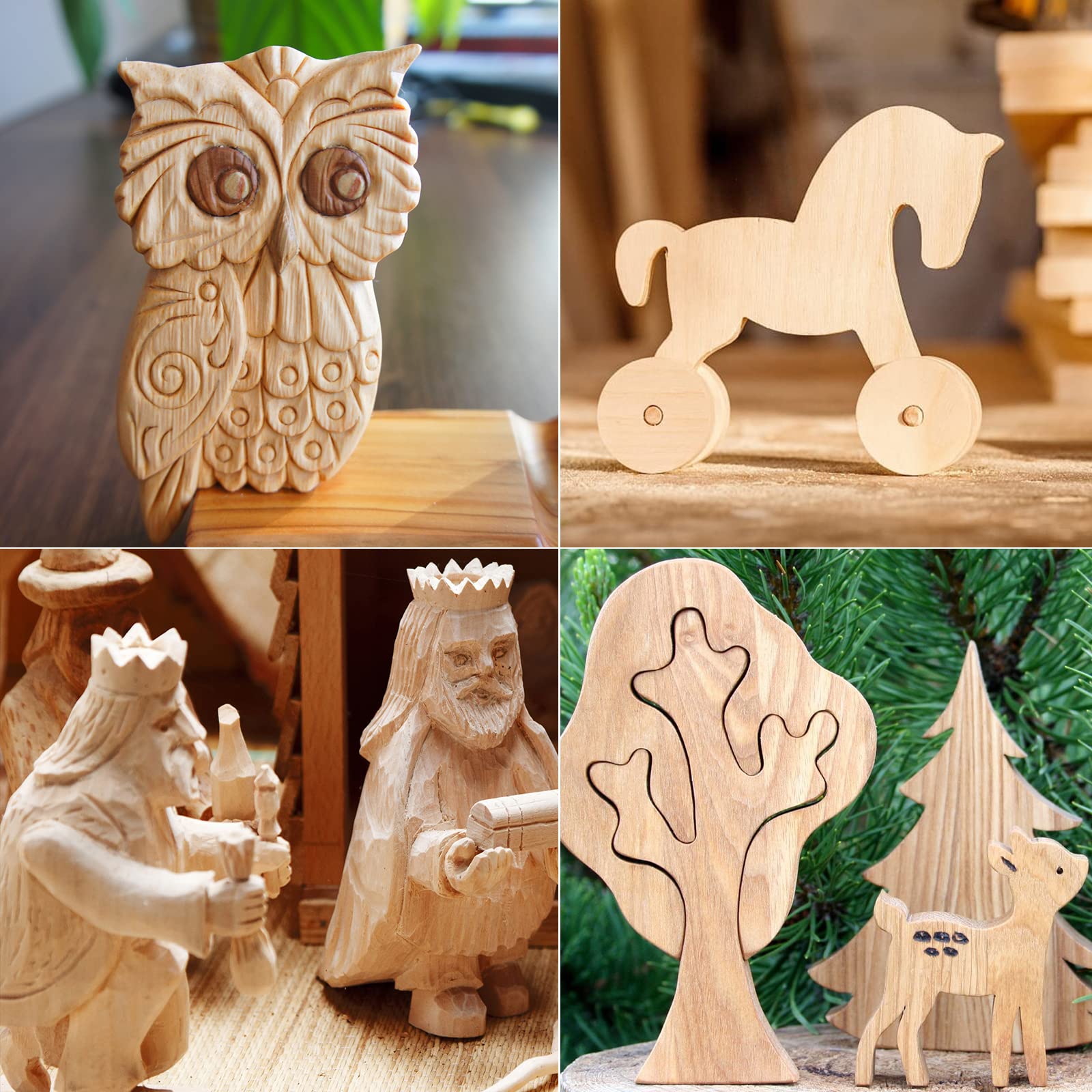 Blocs 10x2.5x2.5cm Blocs De Bois De Tilleul à Sculpter - 12 Pièces 10x2,5x2, 5cm - Parfait Débutants Et Artisans Pirogravure Pour Adulte Bois