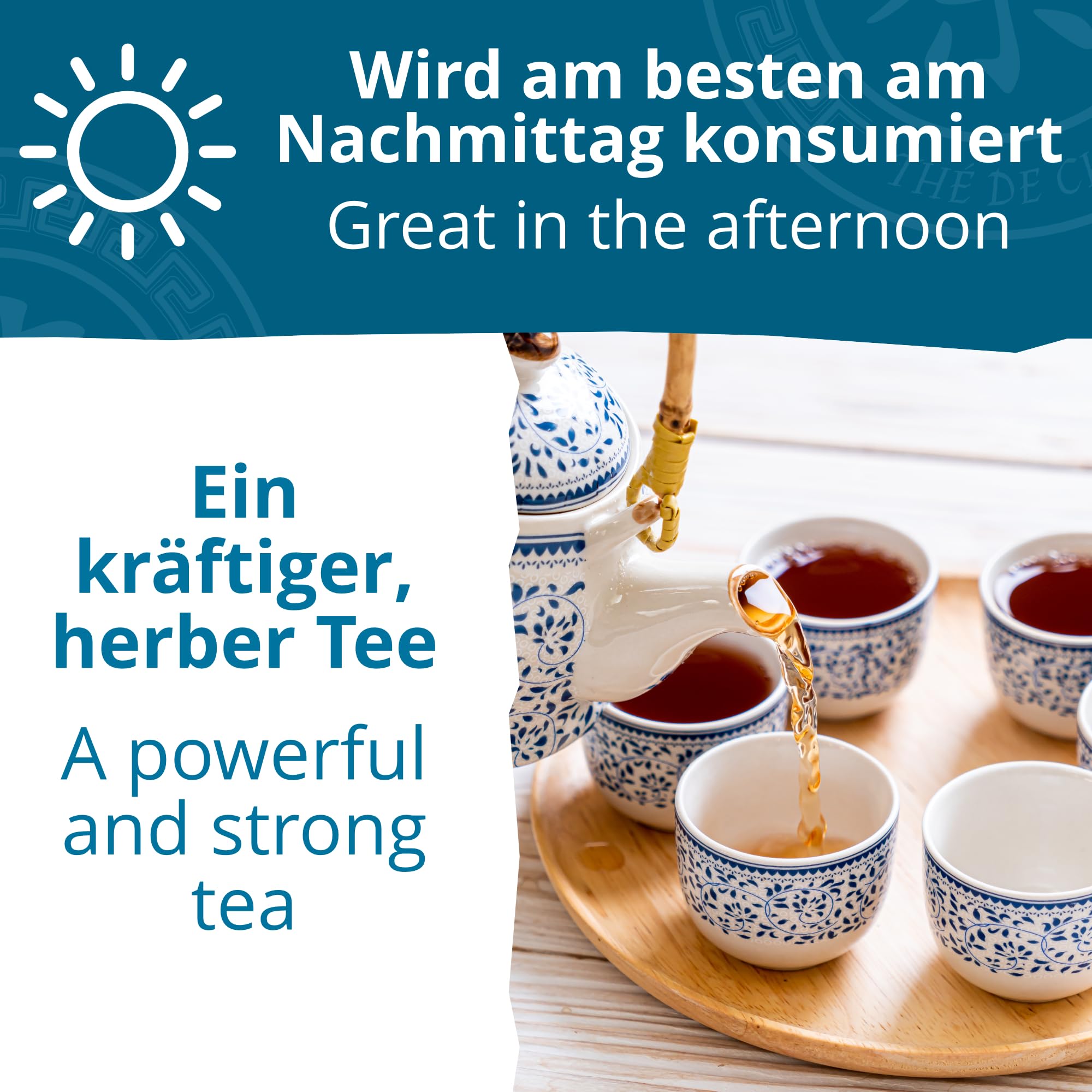 Khla - Oolong Bio 250g - Blauer Tee - Natürlicher Loser Asiatischer Tee aus China - Biologisch, Lose und Geschnitten - Kräutertee & Aufguss