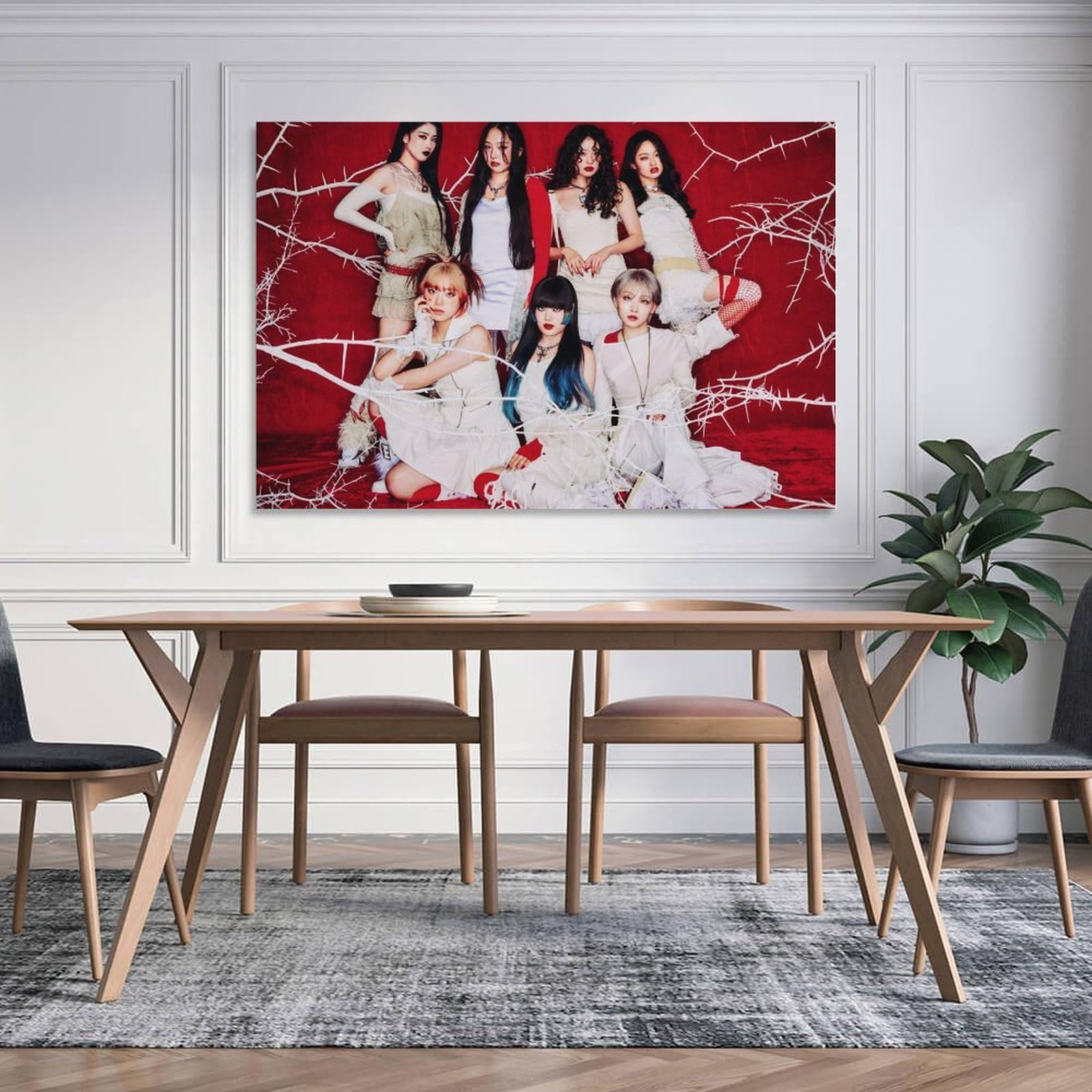 Amazon.co.jp: 歌手 HANA ハナ Debut Single Rose アルバムキャンバス