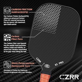 ピックルボール  パドル MOZKUIB 3KCarbon Fiber ピックルボール パドル MOZKUIB 3KCarbon Fiber Amazon.com : MOZKUIB