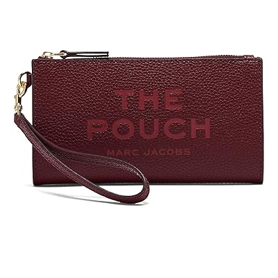 Marc Jacobs The Leather Pouch Tote Handbags Cherry, Polyester/Polyurethane
