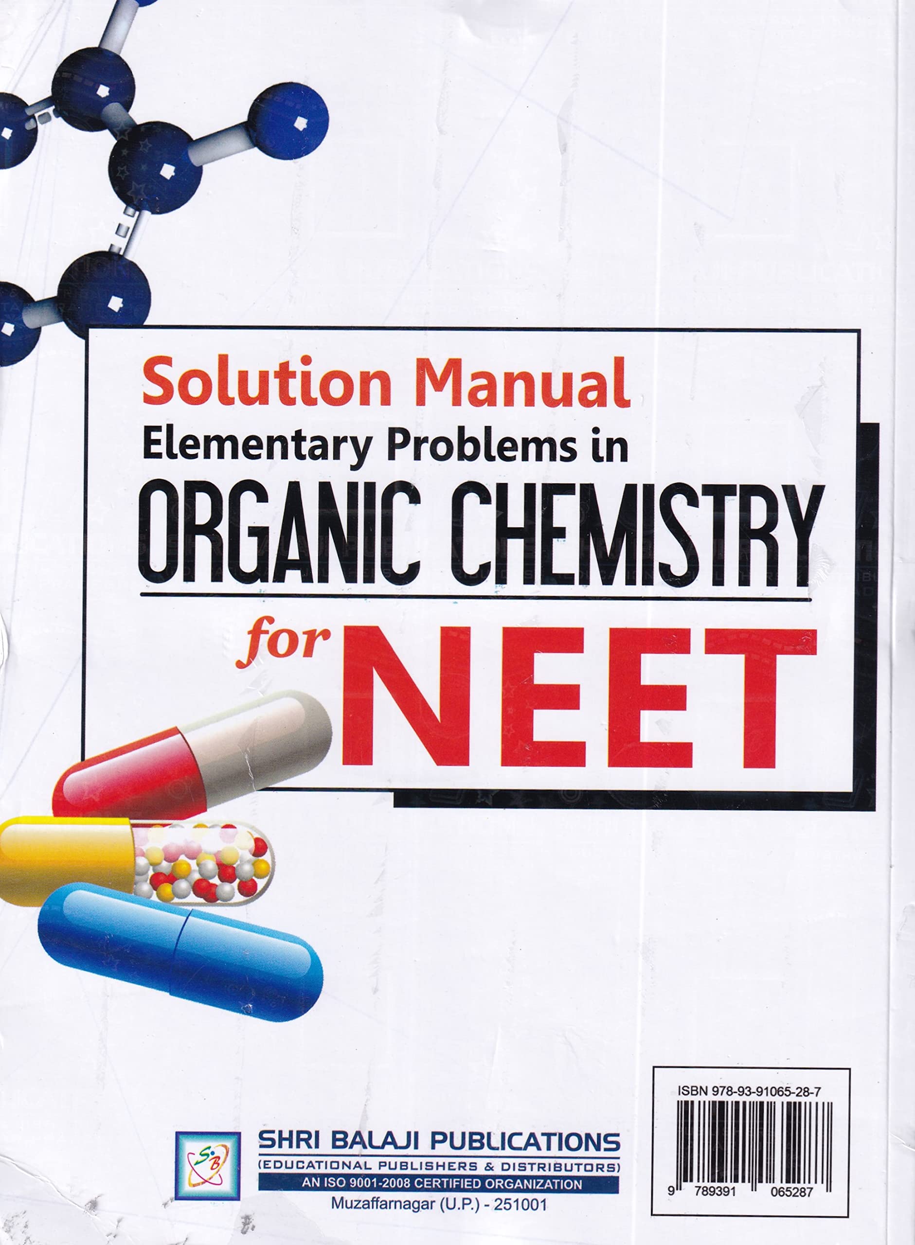 Elementary Problems In Organic Chemistry For NEET NCERT With Solution Manual For Examination 2023-2024 1
