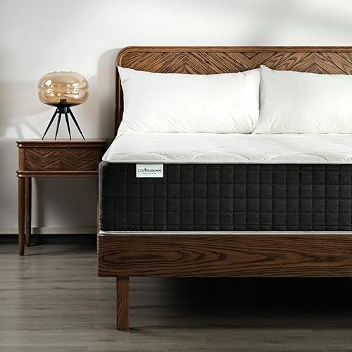 Twin Size Mattress 10-inch, Pressure Relief Made in USA Hybrid Mattress in a Box – Individual Pocket Coils, Edge Support, Medium Feel, Pain Relief, Motion Isolation, CertiPUR-US Certified, CE-10-T