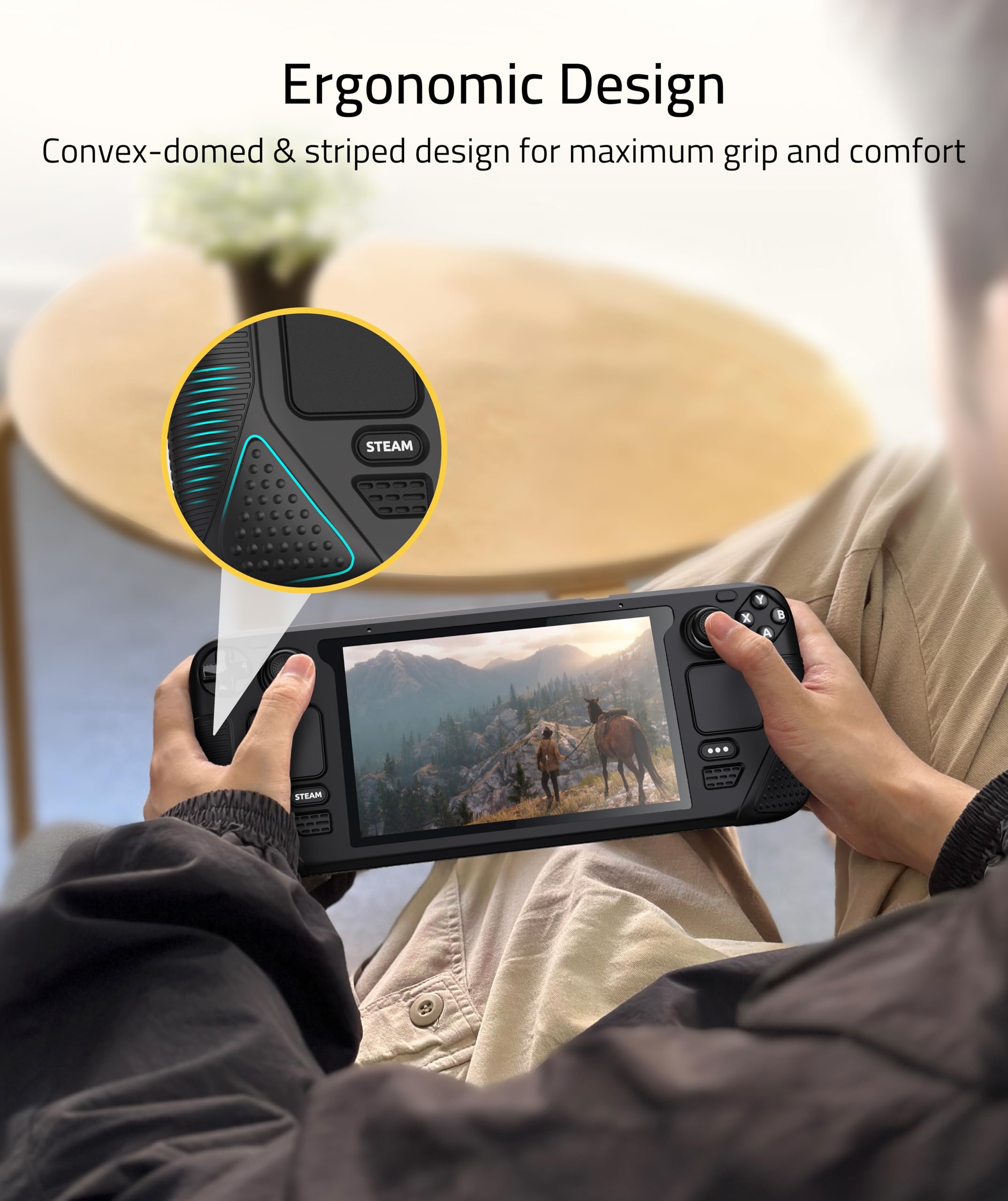 Amazon.co.jp: Syntech Steam Deck Accessories コンソール OLED/LCD 