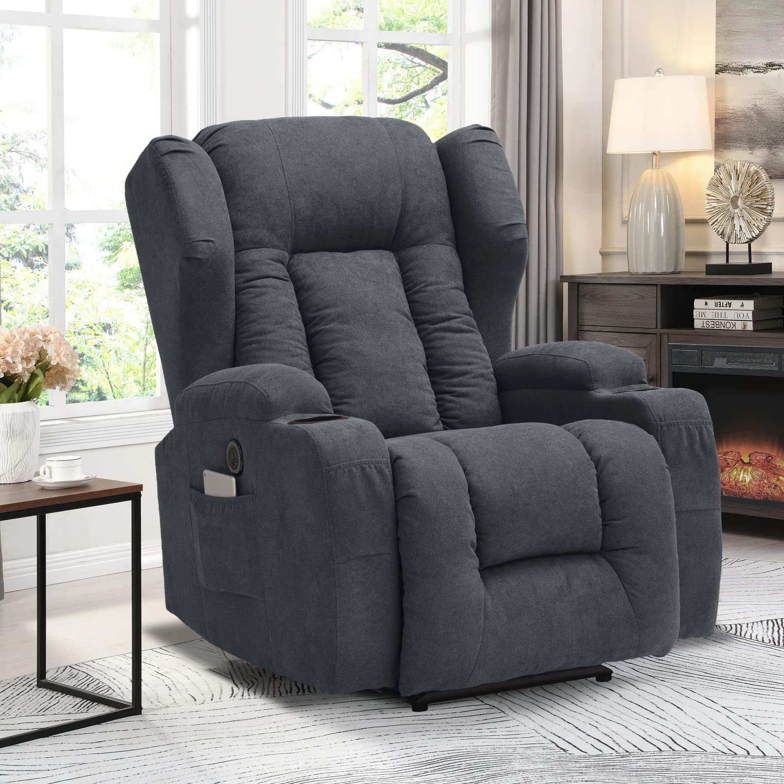 Buy IPKIG Power Recliner Chair with Massage and Heat, Electric Recliner