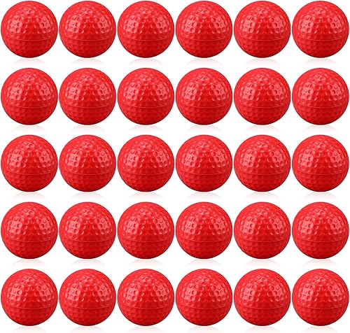 Miniatura 22 de 30 bolas de espuma para práctica de golf, bolas de espuma suave para práctica de golf, sensación realista y entrenamiento deportivo de vuelo