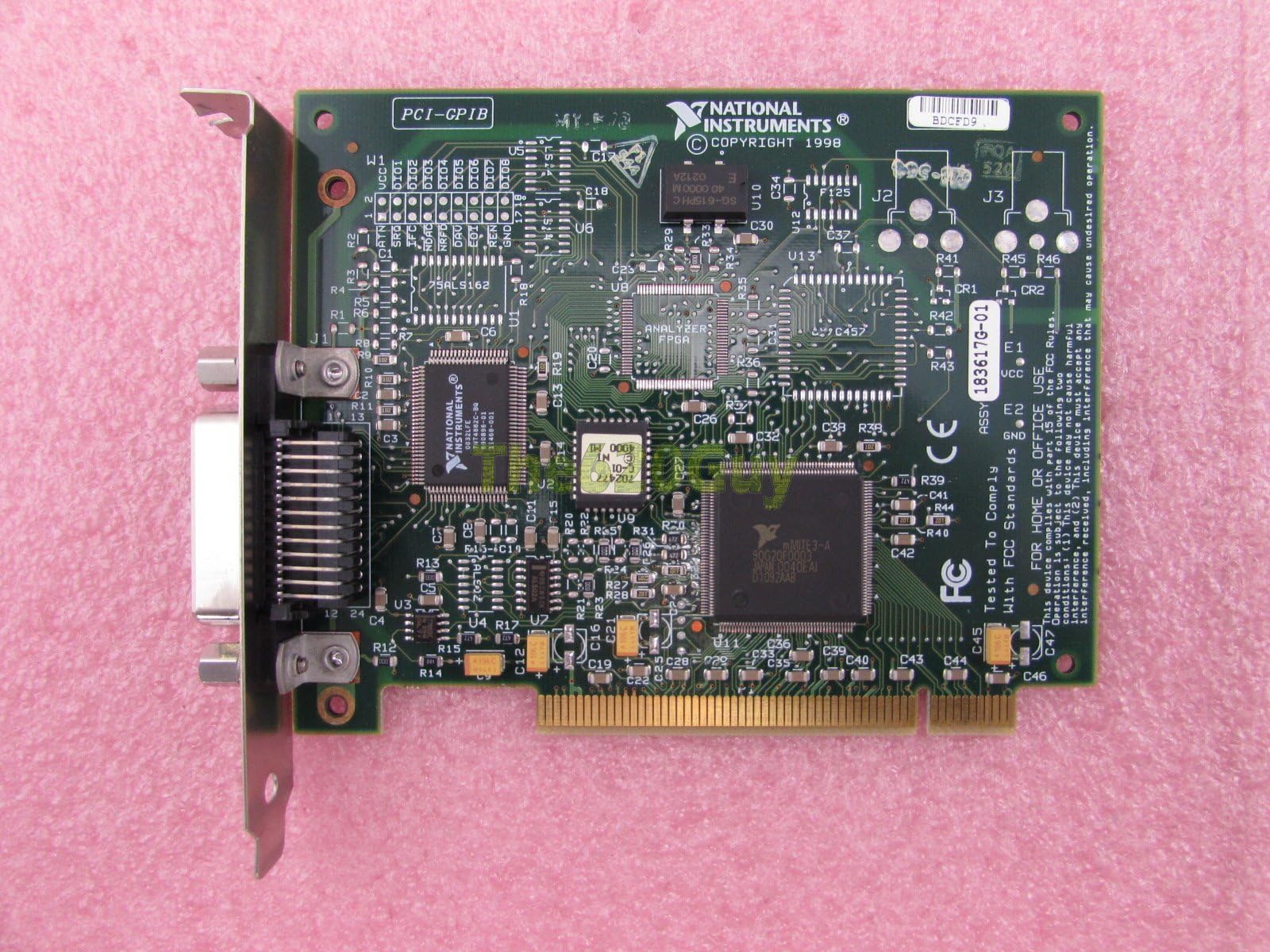 The620Guy NI National Instruments PCI-GPIB IEEE 488.2 24-Pin DAQ Interface Card 183617G-01