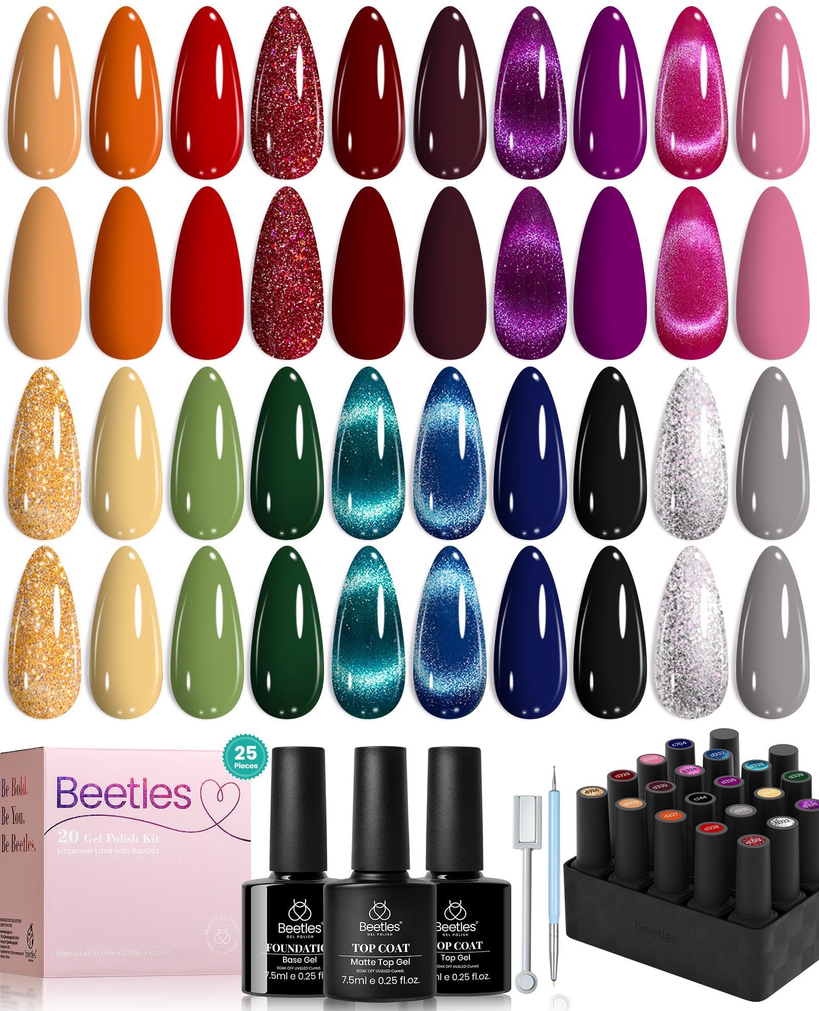 Beetles Deal Box 20-Color Gel Kit detail