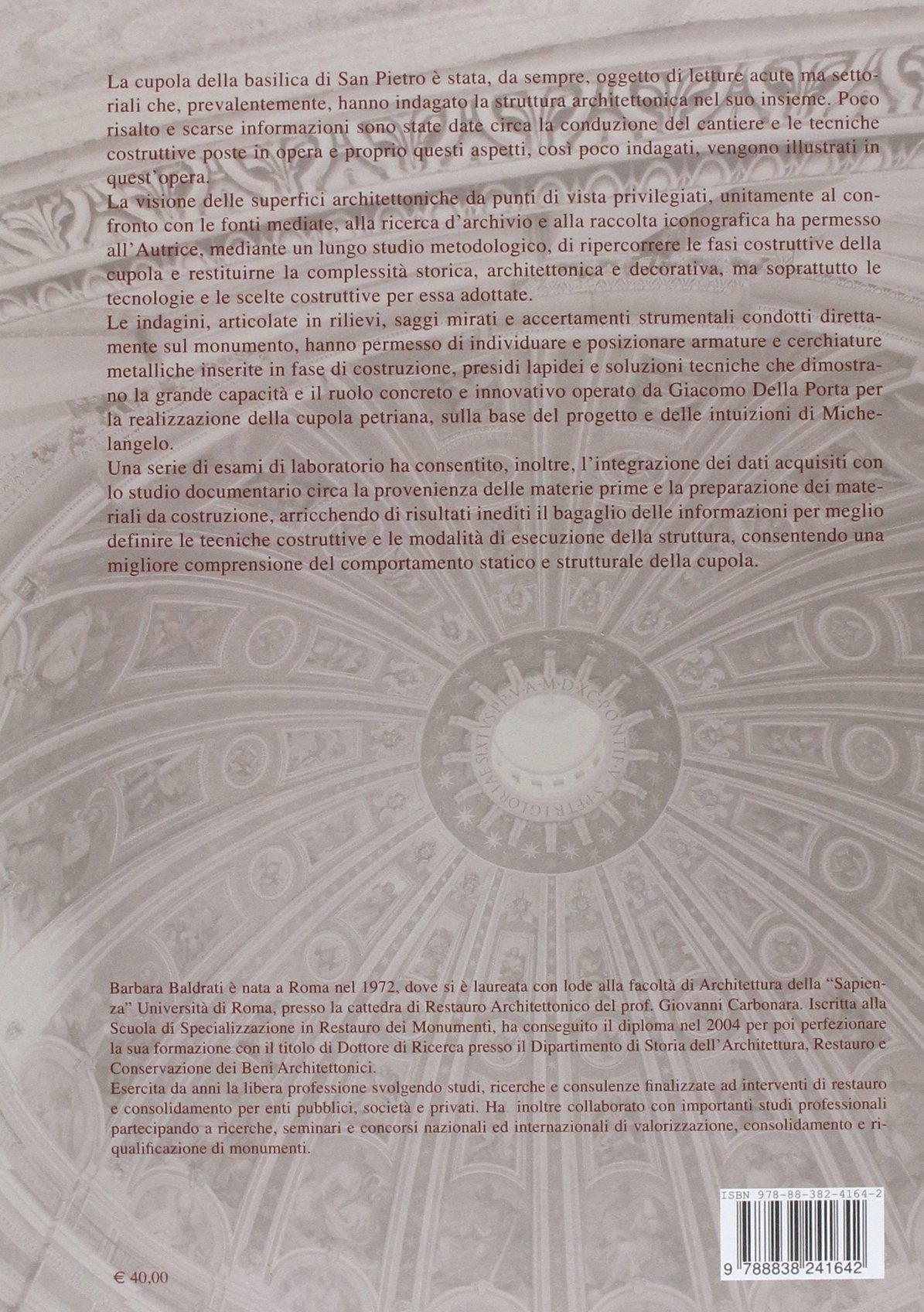 La cupola di San Pietro. Il metodo costruttivo e il cantiere (Fuori collana)