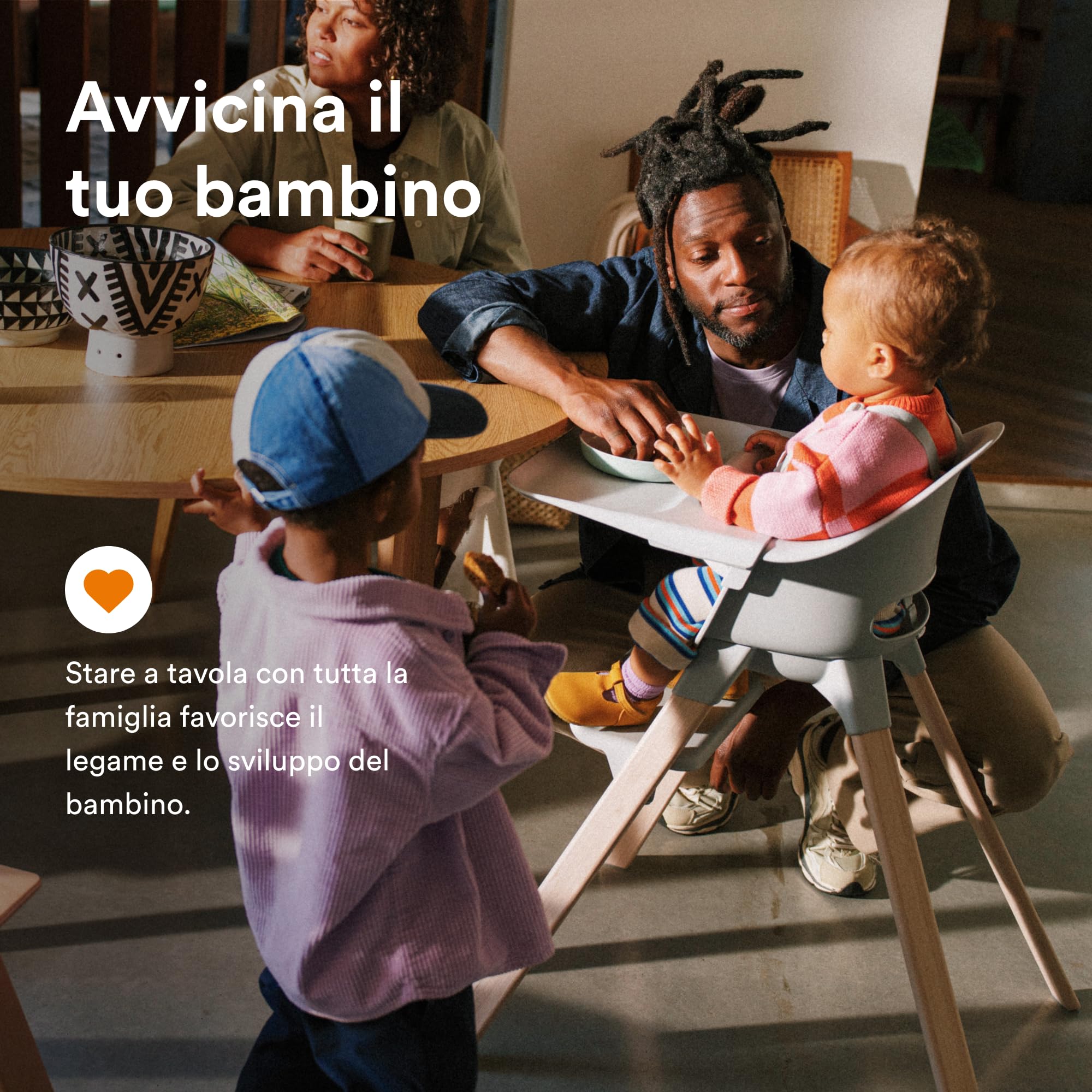 Stokke Clikk - Seggiolone, colore: Bianco