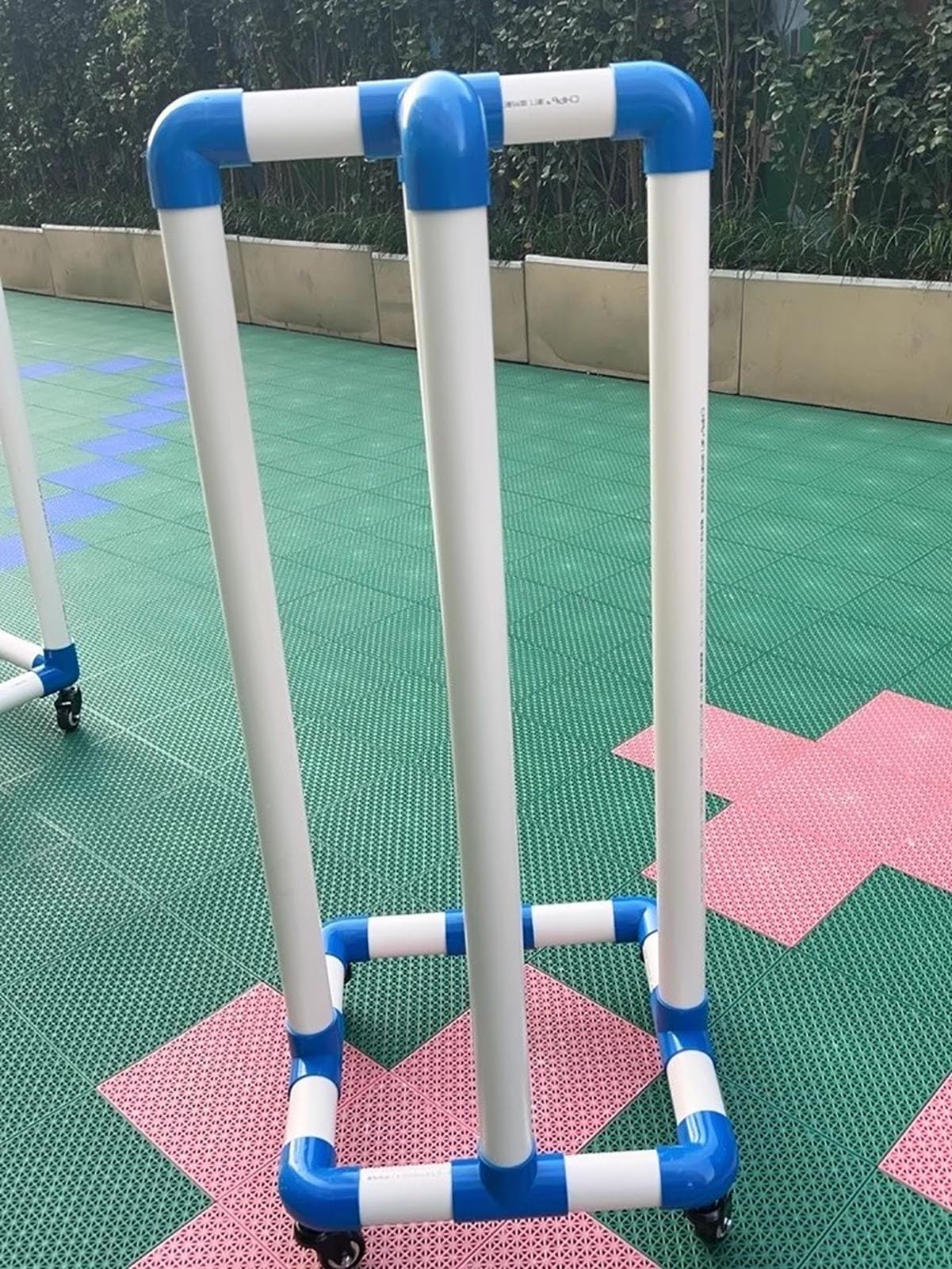 Generico Mensola portaoggetti per Hula Hoop per Bambini, per Percorso a Ostacoli, Carrello per Hula Hoop Rimovibile, Supporto Portatile per Hula Hoop Sportivi per la Scuola elementare (45 cm (17 3/4"