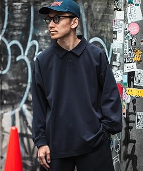美品★アーバンリサーチ　ポロシャツ　半袖　ブラック　L　1.9万　綿　紺　春夏 セール】SHADE TECH ポロシャツ（ポロシャツ）｜URBAN RESEARCH