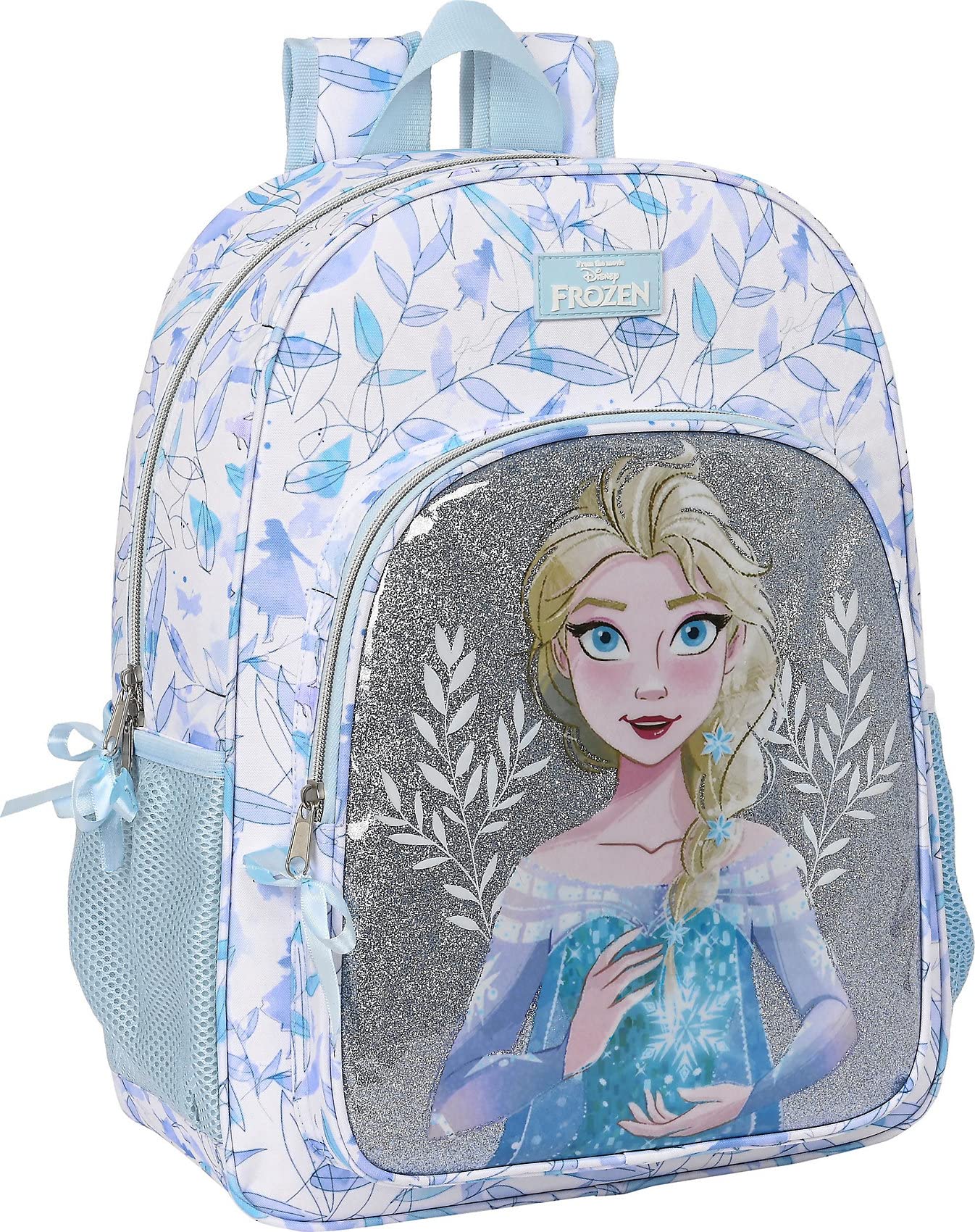 Safta Safta-S4306449 Mochila Adapt.Carro Frozen II Memories 33X42X14Cm, Multicolor, Talla única (612273180)