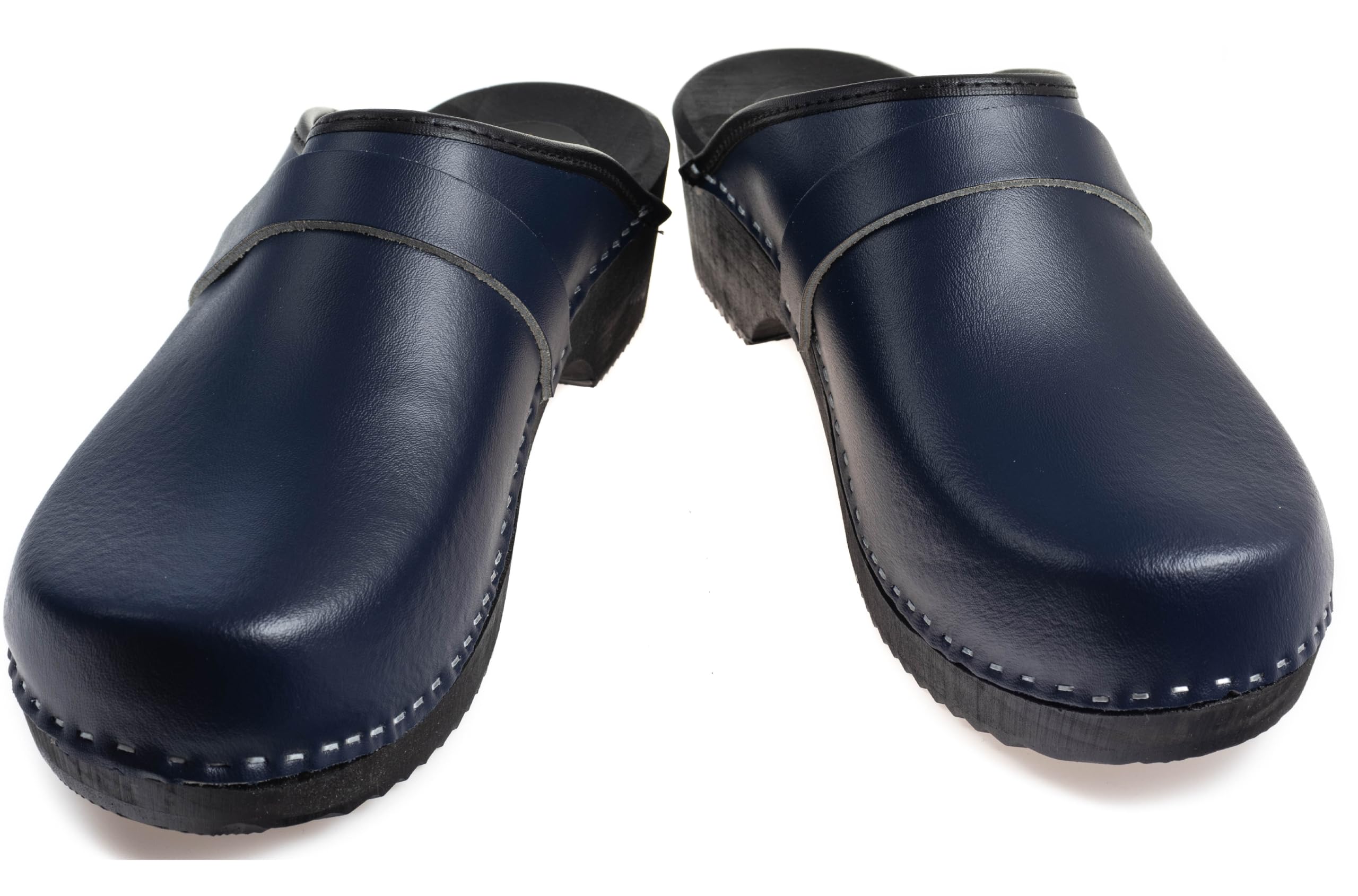 APREGGIO Zoccoli Uomo Legno - Pantofole Ortopediche - Scarpe Uomo Legno Solide