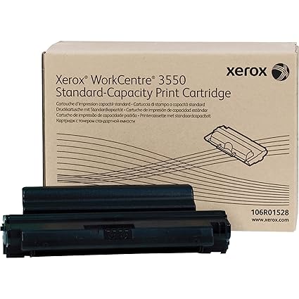 Genuine Xerox Standard Capacity Print Cartridge for use with The Xerox WorkCentre 3550- Part# 106R01528