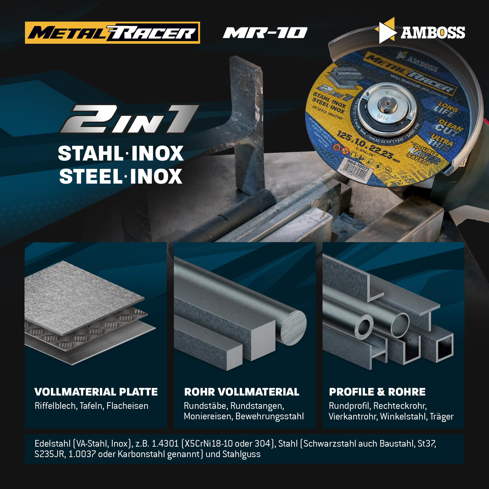 30 Dischi Da Taglio Professionali Ø115mm Per Smerigliatrici - Ideali Per Acciaio Inox E Metalli - Foto 9