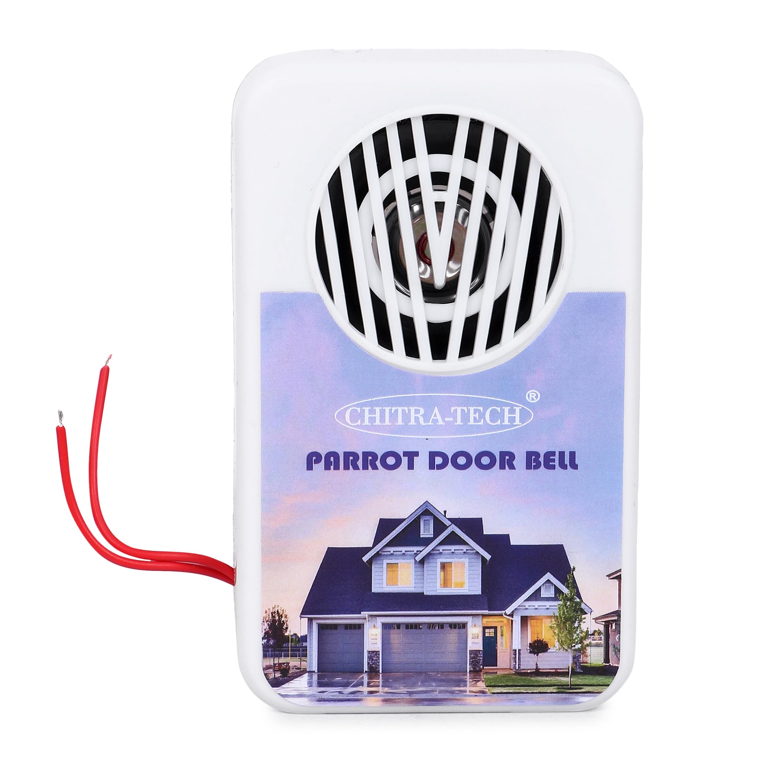 Parrot Door Bell, 240V AC, White, Suitable for Home and Office
