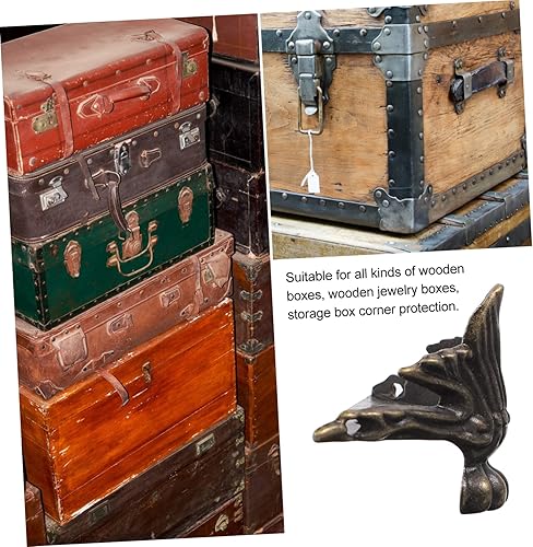 Miniatura 7 de BESTonZON Caja de 20 piezas de pies antiguos Caja de almacenamiento de joyas Pies de muebles Patas de repuesto de madera Caso de madera Patas