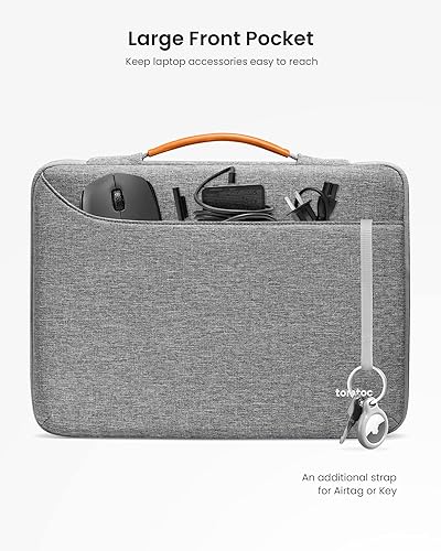 Miniatura 22 de tomtoc Funda protectora 360 para MacBook Air M4 2025, M3/A3113, M2/A2681, M1/A2337, MacBook Pro M2/A2686, M1/A2338, resistente al agua para iPad Pro