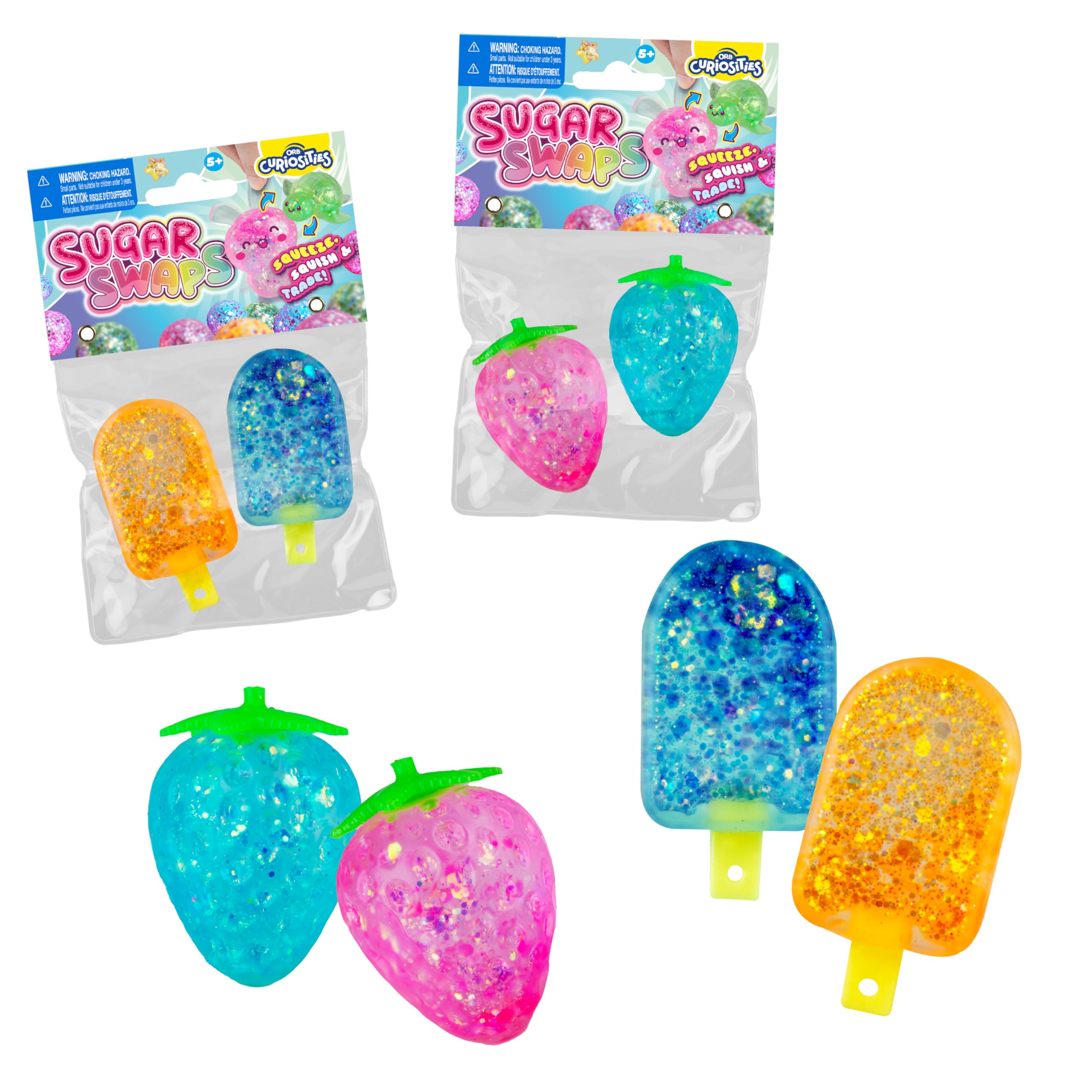 Amazon.com: ORB Curiosities Strawberries and Popsicles Sugar Swaps
