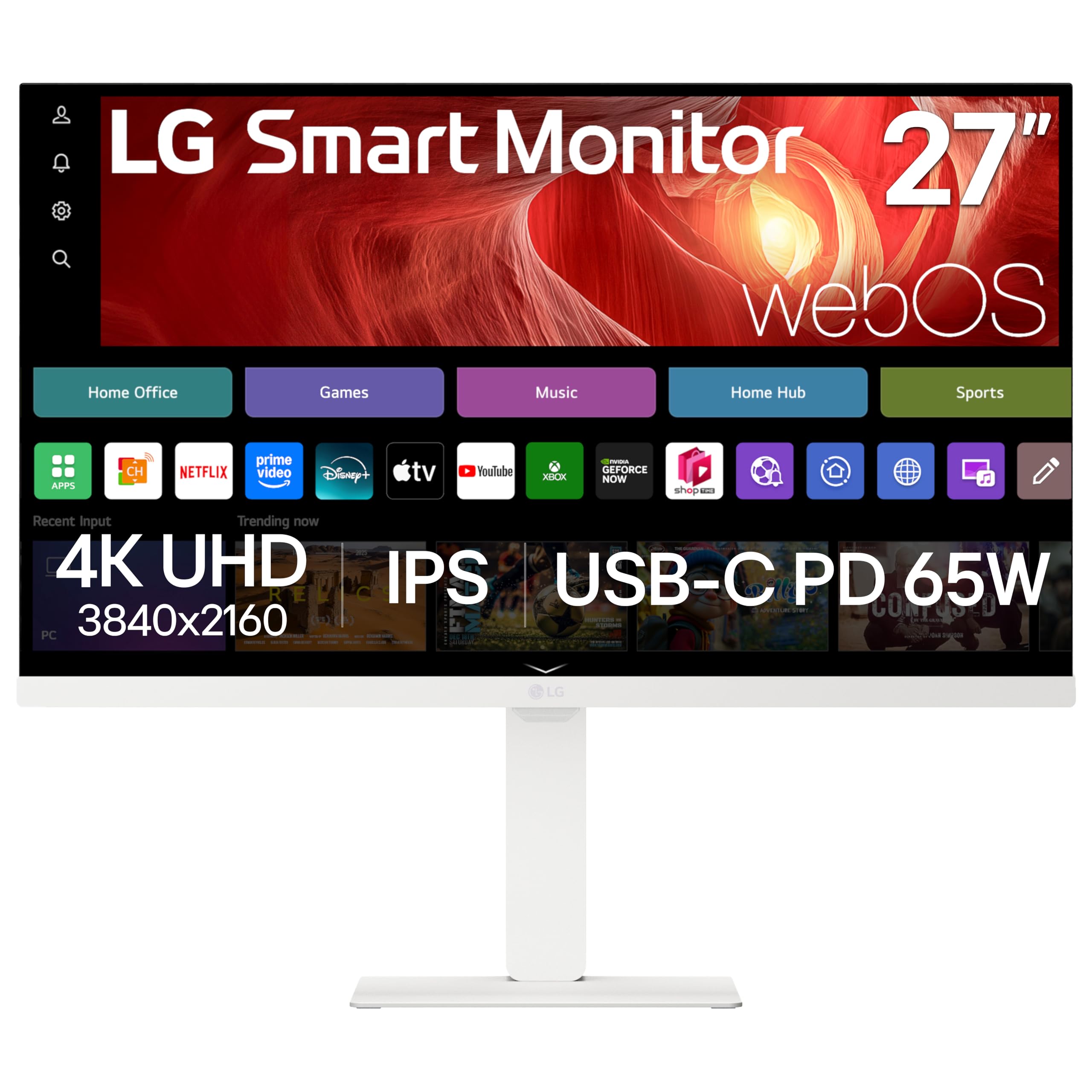 LG 27U730SA-W 27インチ 4K モニター 新品同様 Amazon.com: LG 27U730SA-W 27-Inch Smart 4K UHD (3840 x 2160) IPS