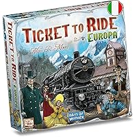 Asmodee - Ticket to Ride Europa, Gioco da Tavolo Avventura Ferroviaria