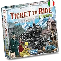Asmodee – Ticket to Ride Europa, Gioco da Tavolo Avventura Ferroviaria, Divertimento per Famiglie e Giocatori Esperti, Costruisci Reti Ferroviarie – 2-5 Giocatori, 8+ Anni, Edizione in Inglese