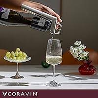 Vista 4 de Coravin Timeless Six Plus Sistema de preservación de vino – Conservador de vino por copa – Con 3 cápsulas de gas argón puro, 6 tapas de rosca