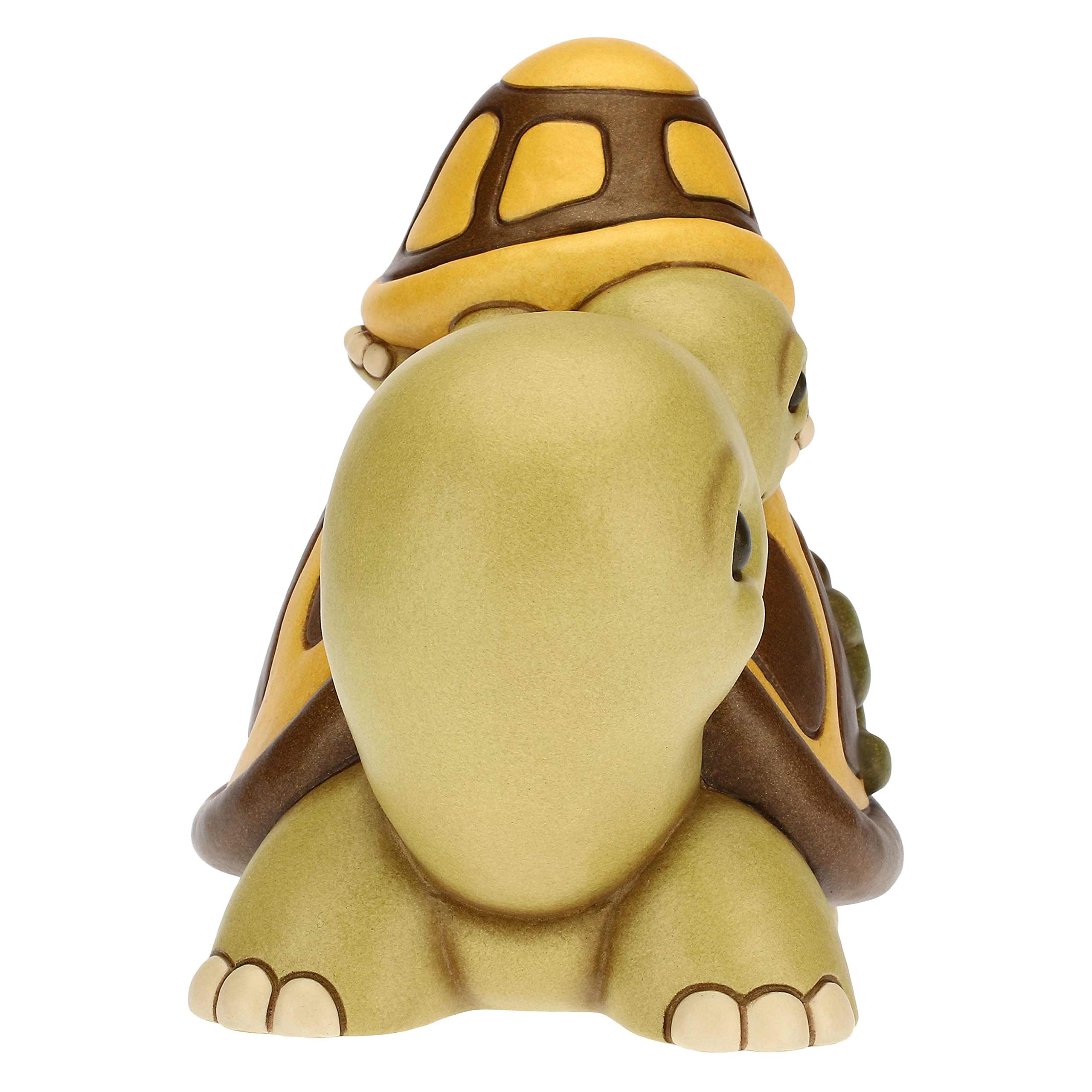 Coppia Tartarughe Thun In Ceramica - H 14,2 Cm, Decorative E Artigianali - Linea I Classici - Foto 2