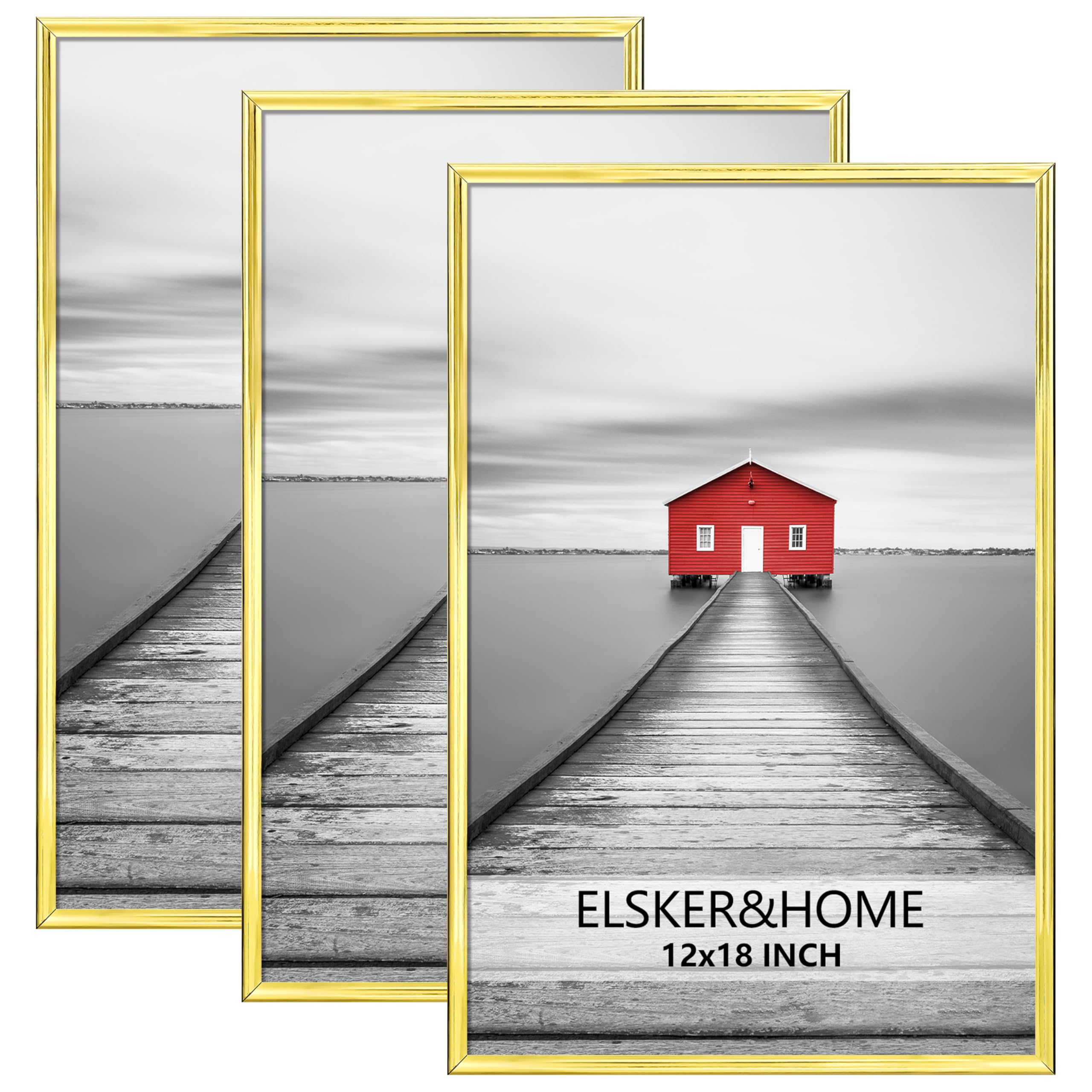 Photo 1 of ELSKER&HOME 24x36 Poster Frame 3 Pack