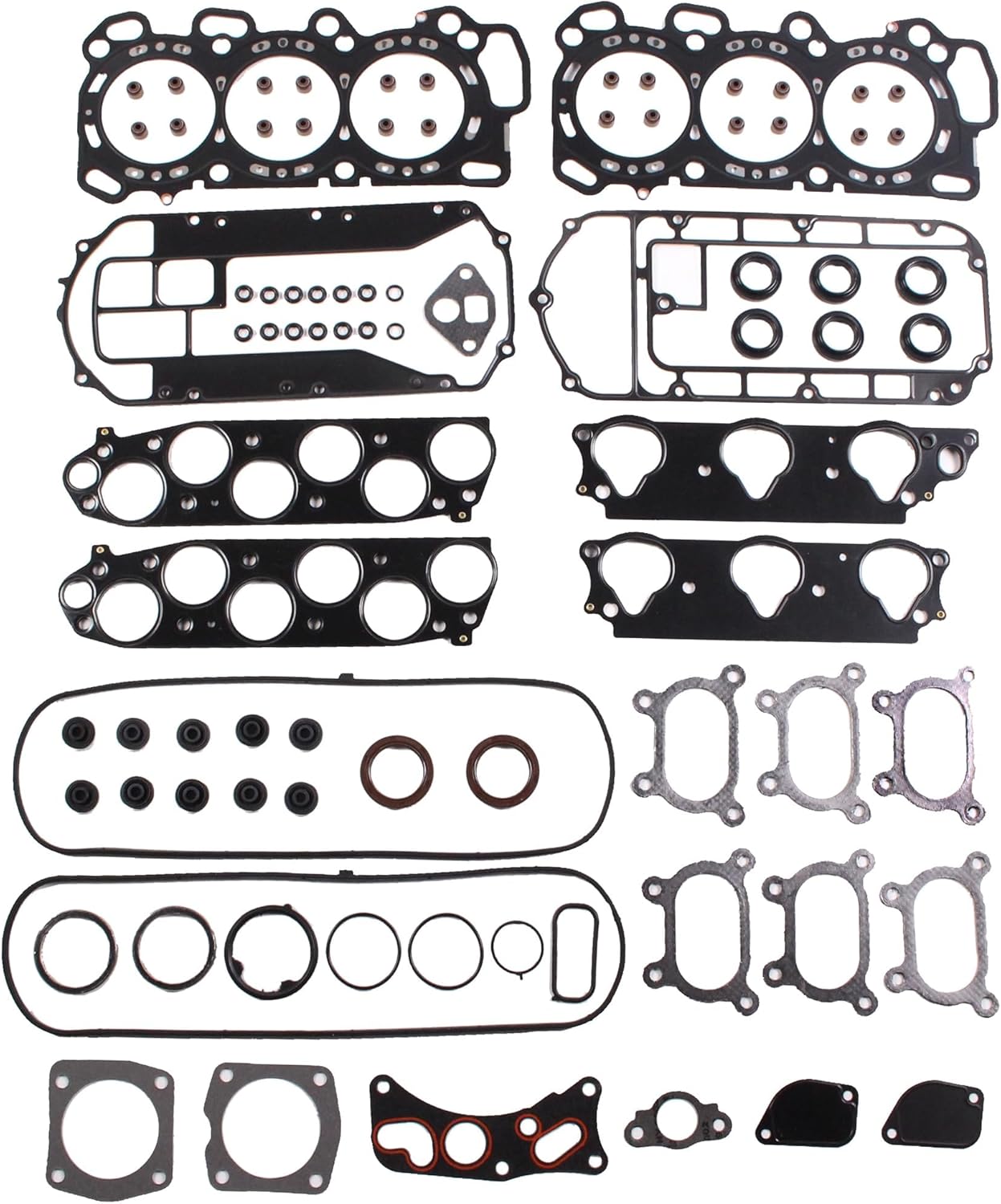 AUCERAMIC HS26265PT-1 Engine Cylinder Head Gasket Set Fit for 05-10 Honda Odyssey J35A6 05-08 Acura RL 3.5L V6 J35A8 06-08 Pilot Ridgeline J35A9 04-08 Acura TL J32A3 03-06 MDX J35A5 24V