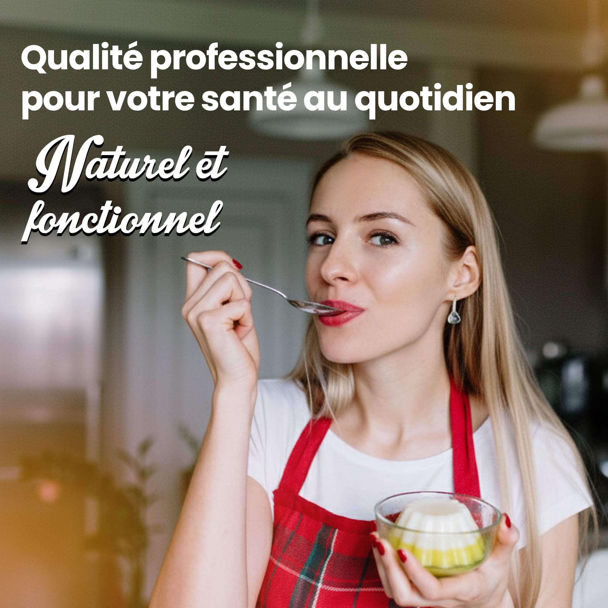 Snadi Gélatine en poudre | 1 kg | 100 % pure, sans goût et qualité professionnelle | Riche en acides aminés précurseurs de collagène | pâtisseries, desserts, gels et sauces | Facile à dissoudre et