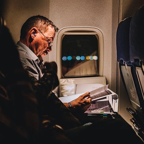 Miniatura 8 de Tapones reutilizables de silicona para los oídos, 12 pares de tapones para los oídos suaves con cable de reducción de ruido, tapones para los oídos