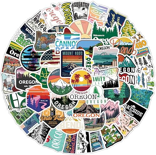 Miniatura 5 de Paquete de 59 calcomanías de vinilo impermeables para adolescentes, niños y adultos, para botella de agua, laptop, patineta, álbumes de recortes,