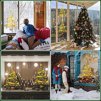 Amazon.co.jp: クリスマス 静電気 ステッカー クリスマスツリー Amazon.co.jp: クリスマス 静電気 ステッカー クリスマスツリー