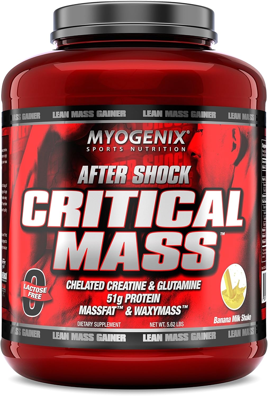 Myogenix Aftershock Crit Mass, Cookies & Cream, 5.62L, 6.4 : Health & Household
