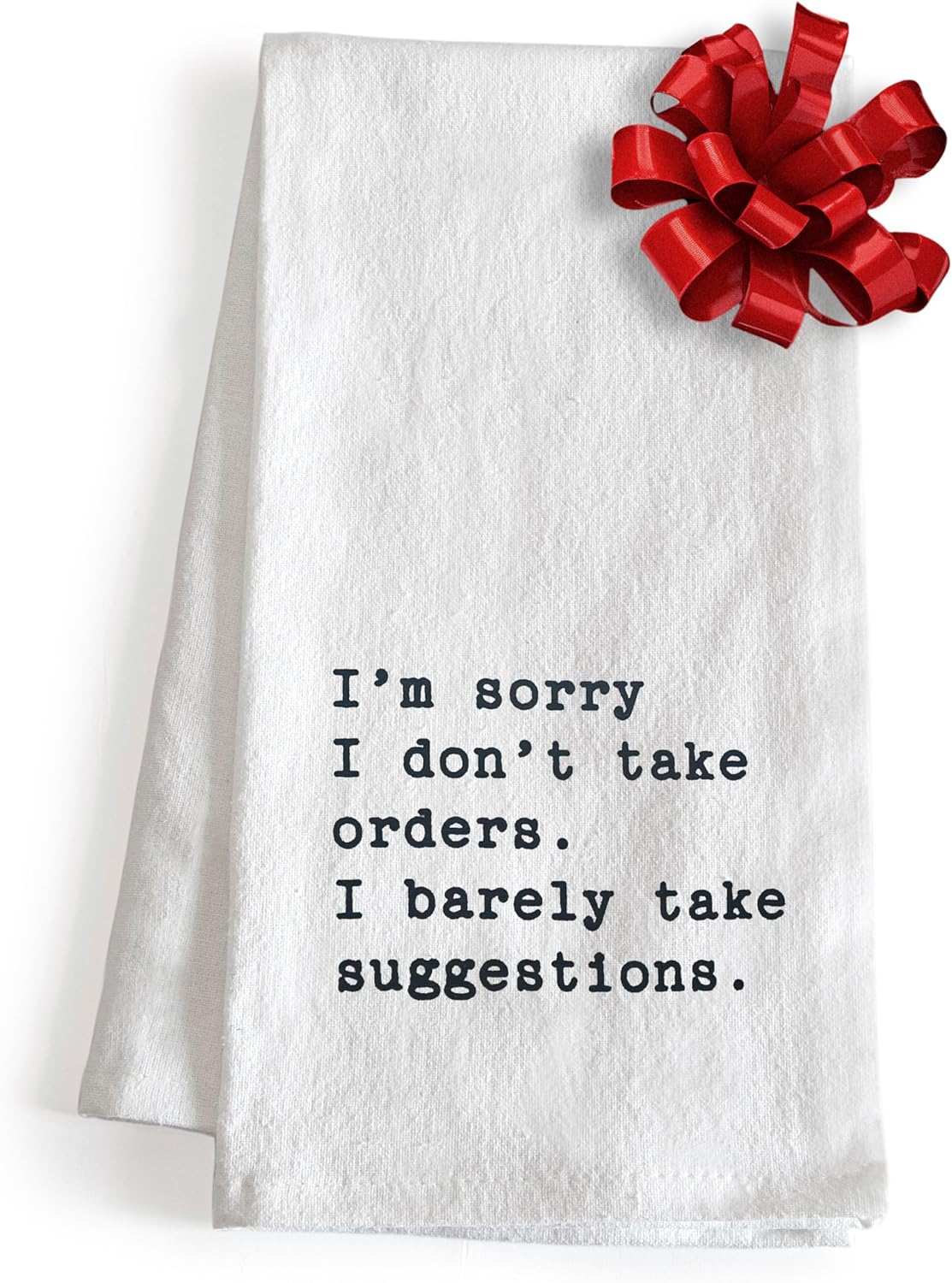 MAINEVENT I'm Sorry I Don't Take Orders Dish Towel 18x24 Inch, Funny Kitchen Towel Saying, Funny Tea Towel - Image 8
