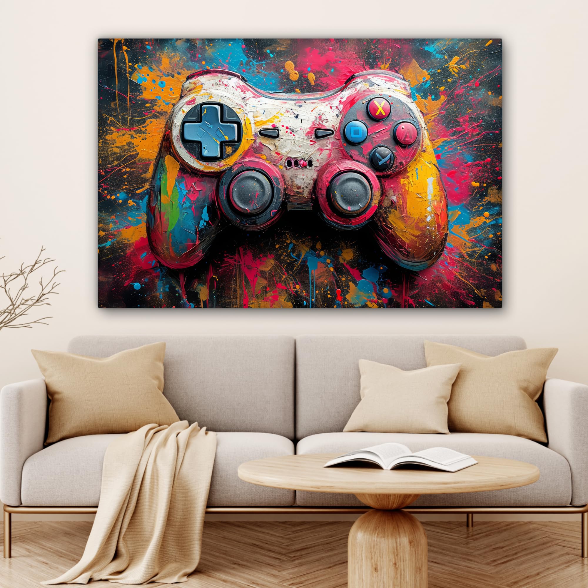 MuchoWow© Impressions sur Toile Deco Tableau Murale Decoration Salon