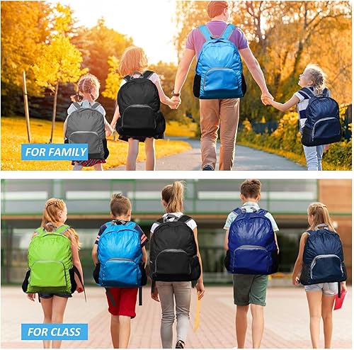 Miniatura 6 de 48 mochilas a granel para niños, bolsas clásicas de 17 pulgadas, coloridas mochilas básicas, kits de suministros escolares para niños y niñas