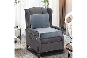 20x20x4 Inch Plush Recliner Cushion for Enhanced Comfort and Back Support