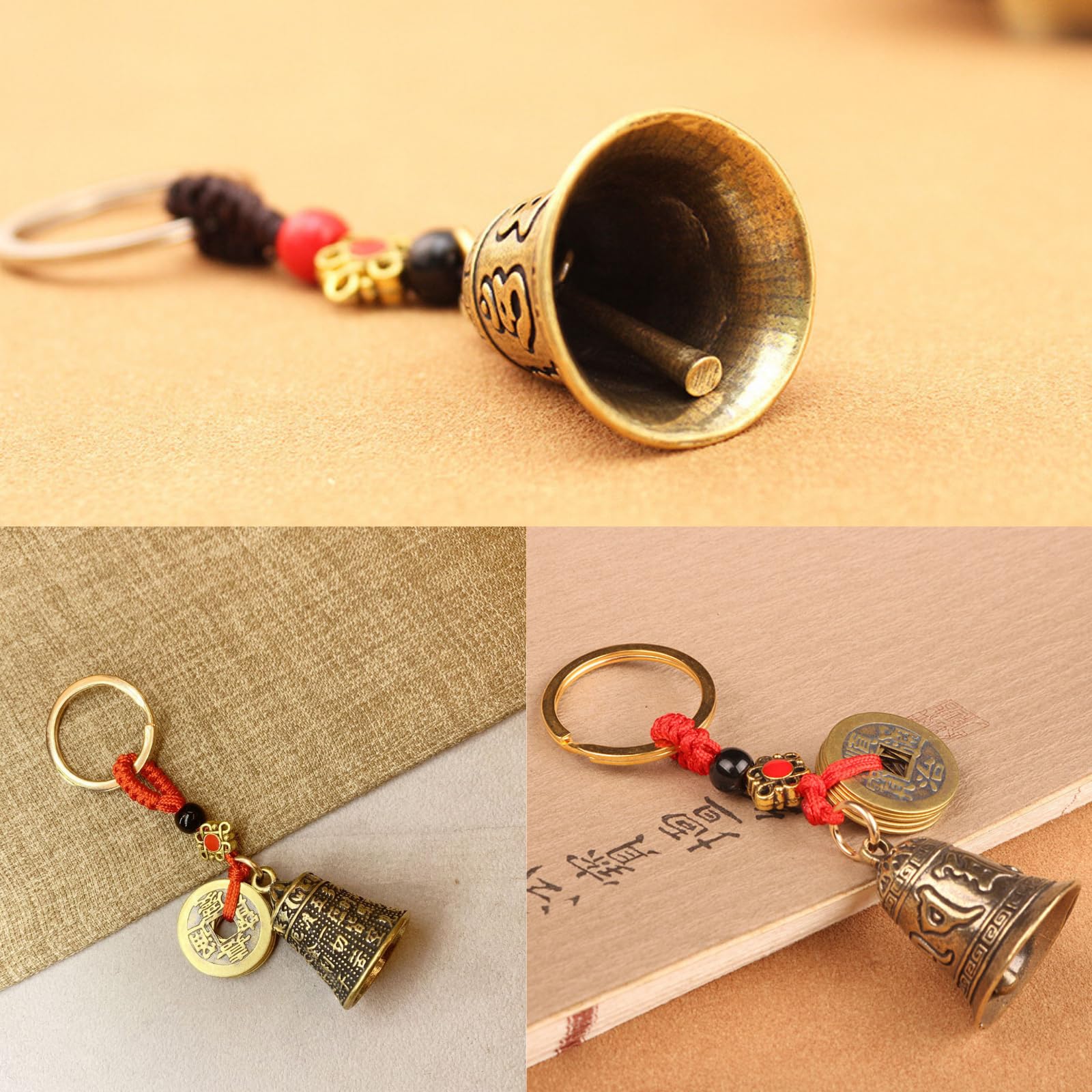 確認♡キーホルダー Amazon.co.jp: Nanarico 六字真言 鈴 キーホルダー お守り 癒し 音色