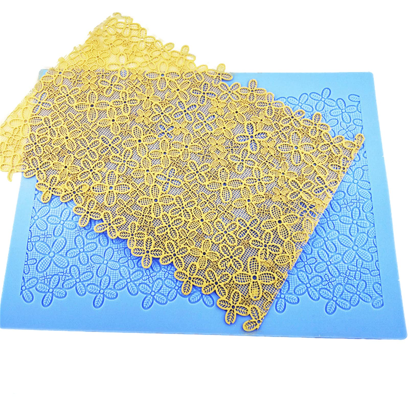 MINFEIDMS Stampo in silicone a forma di quadrifoglio, per fondente, cioccolato, erba fortunata, caramelle, decorazione per torte e cupcake, pasta di gomma, argilla polimerica