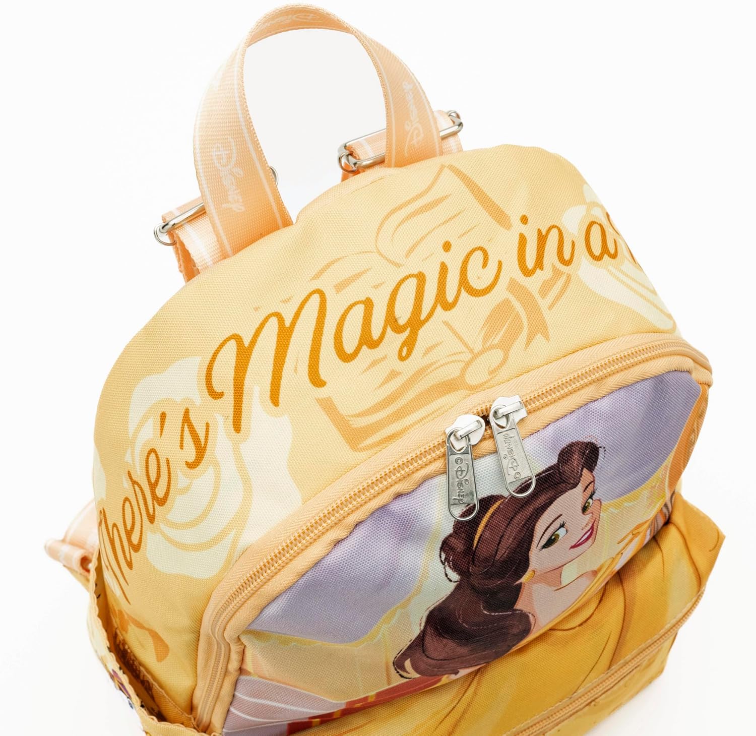 Beauty and the Beast - Belle 13"" Nylon Deluxe Daypack, Yellow, A25233 - Image 4