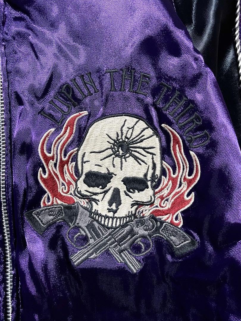 Amazon.co.jp: ルパン三世 峰不二子 次元大介 スカジャン リバーシブル