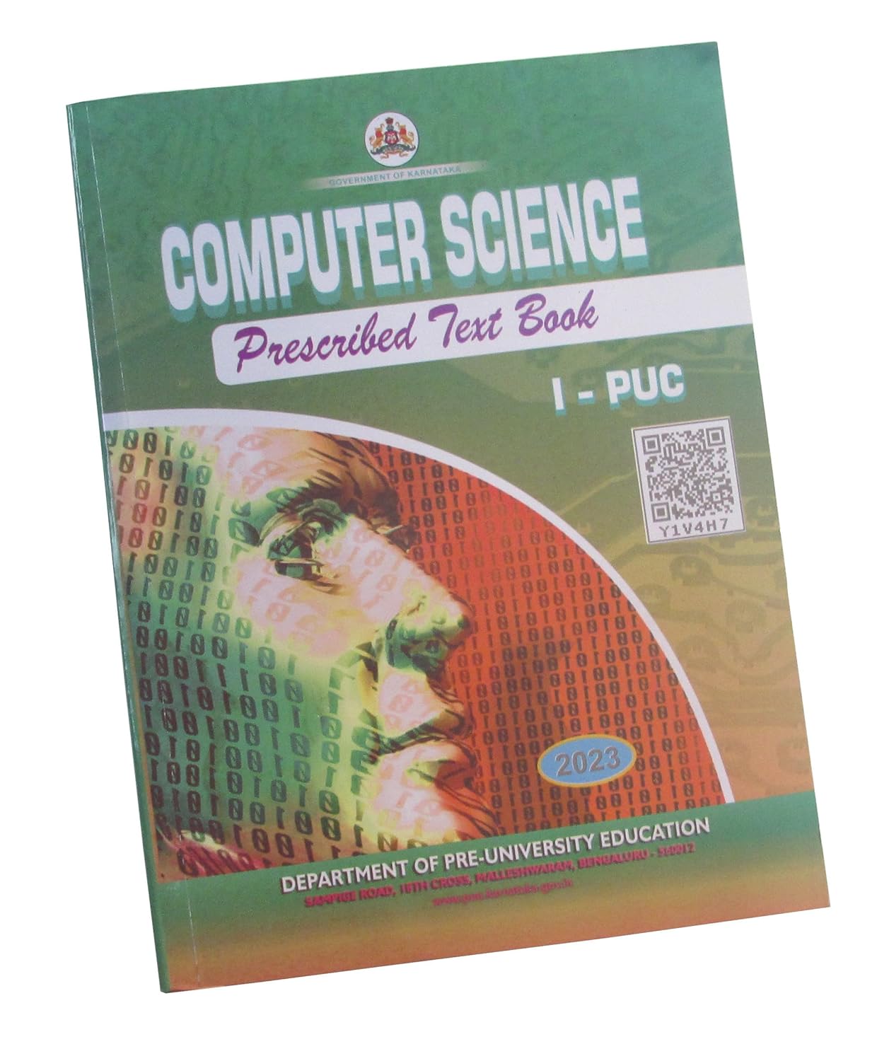 Shyamaraj Combo Pack:- Karnataka 1st PUC Computer Science 2023 Text ...