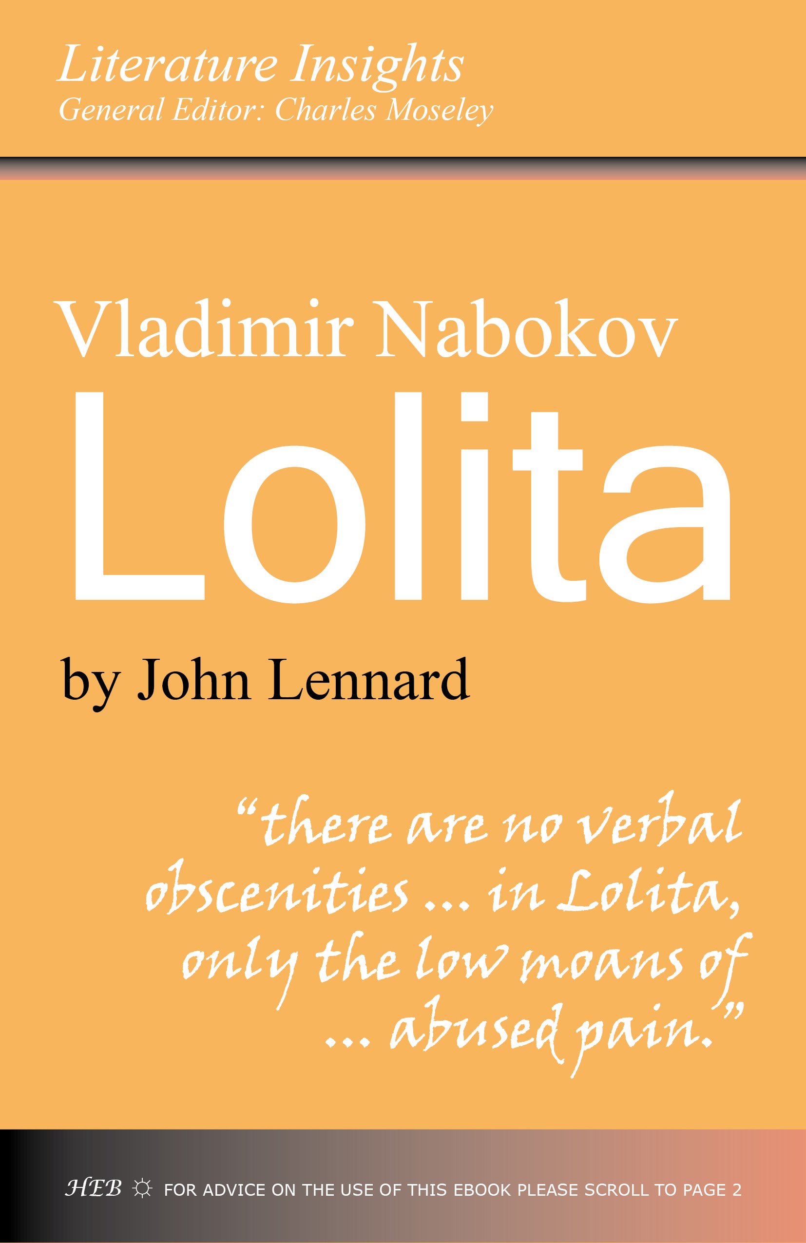 Reading Vladimir Nabokov: 'Lolita' (Literature Insights)