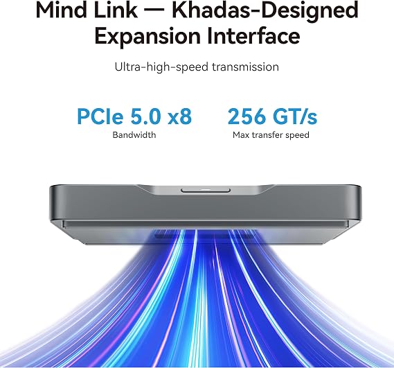 Khadas Mind 2 Mini PC (Ultra 7 64GB Version) + Mind Graphics 16GB + Mind Leather Case