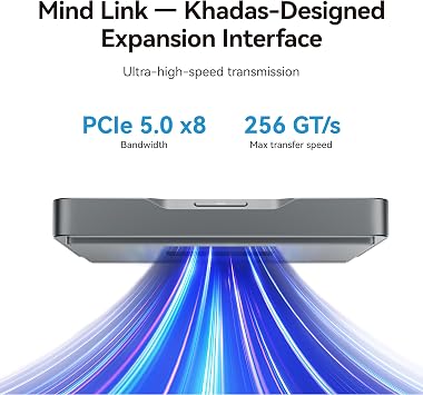 Khadas Mind 2 Mini PC (Ultra 7 64GB Version) + Mind Graphics 16GB + Mind Leather Case