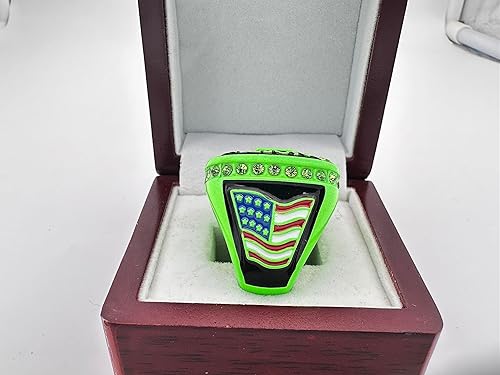 Miniatura 4 de Descuento Anillos Deportivos MVP ALL SPORT RING - NEON GREEN BODY Anillo Premium, Metal no precioso., Cuarcita