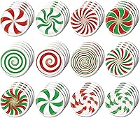 Vista 1 de 48 notas adhesivas de caramelo de Navidad, diseño de caramelo de Navidad, bloc de notas autoadhesivas, notas adhesivas para Navidad, vacaciones